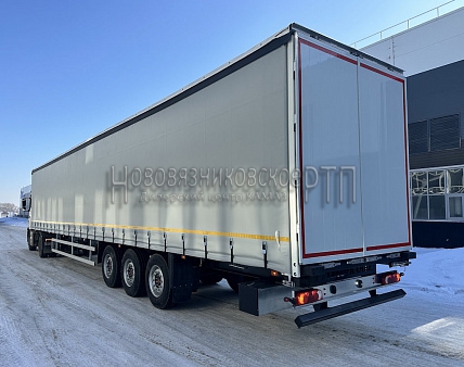 Шторный полуприцеп ТЗА-588510-08 (16,5 метров)