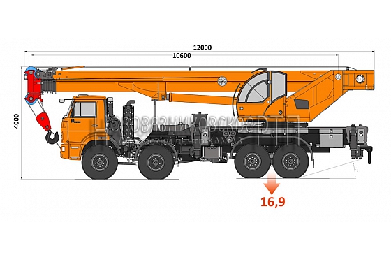 Камаз 63501 кран