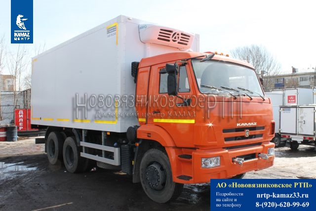 Изотермический фургон (рефрижератор) КАМАЗ 65115-3094-50