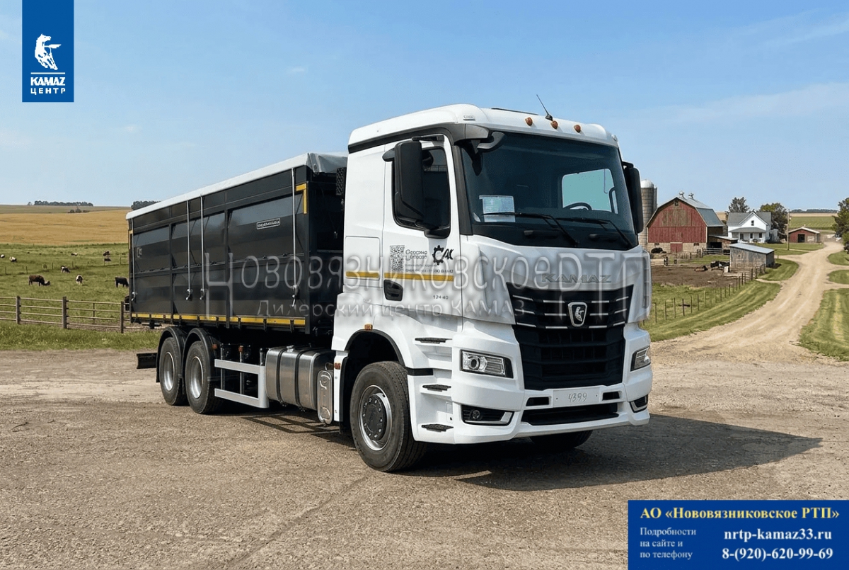 Самосвал зерновоз КамАЗ 65657-1768-49