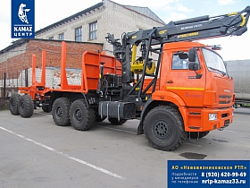 Лесовоз на шасси КАМАЗ 43118-50 с ГМУ VM10L74
